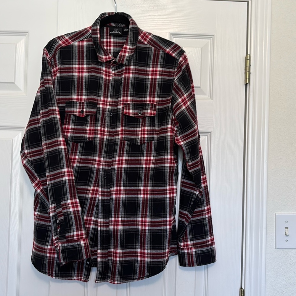 Burnside shirt with picture on back